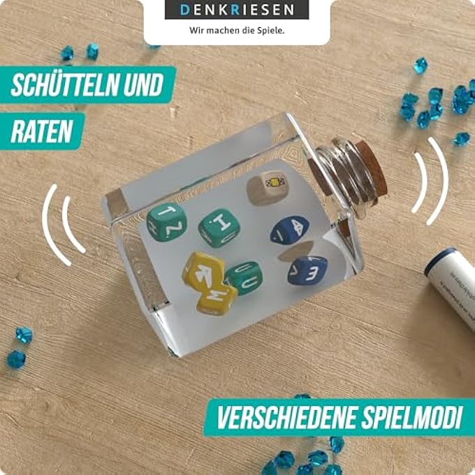 rayihni KUDDEL BUDDEL - THE DICE GAME FOR CHILDREN AND FAMILIES FROM 8 YEARS | REACTION GAME AND BOARD GAME FOR 2-6 PLAYERS | AN ACTION GAME FOR APPROX. 10-15 MINUTES INCLUDING DIAMONDS, BOTTLE AND DICE - Image 5